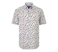 Kurzarmhemd BABISTA "Kurzarmhemd DOLCELORRO" Gr. XL, weiß (wollweiß gemustert) Herren Hemden (77961425-XL) wollweiß gemustert