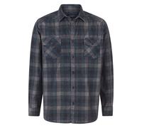 Karohemd BABISTA "Cordhemd AMATOLLI" Gr. XXL, weit, blau (petrol kariert) Herren Hemden (40965260-XXL) petrol kariert