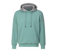 Kapuzensweatshirt BABISTA "Sweatshirt ELEGANZARA", Herren, Gr. XL, blau (türkis), Obermaterial: 60% Baumwolle CO. 40% Polyester COOLMAX PES(Coolmax)., Sweatshirts (31830264-XL) türkis