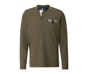 BABISTA Regular Fit Longsleeve oliv, Mehrfarbig