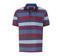 Poloshirt BABISTA "Poloshirt TAVELLA", Herren, Gr. M, rot (rot gestreift), Obermaterial: 100% Baumwolle CO., casual, regular fit normal, ohne Ausschnitt, Kurzarm, Shirts (30932142-M) rot gestreift