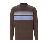 Pullunder BABISTA "Pullover MONTIPASSO" Gr. XL, braun (braun gestreift), Herren, Obermaterial: 50% Lama WL. 50% Polyamid ECONYL PA ECONYL., gestreift, Pullover (83085353-XL) braun gestreift