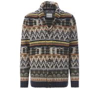 BABISTA Regular Fit Strickjacke oliv, Gemustert