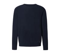 BABISTA Regular Fit Strickpullover Rundhalsdunkelblau, Einfarbig