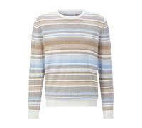 BABISTA Regular Fit Strickpullover Rundhalshellblau, Gestreift