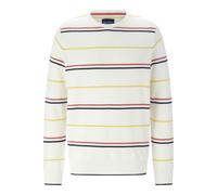 BABISTA Regular Fit Strickpullover weiss, Gestreift