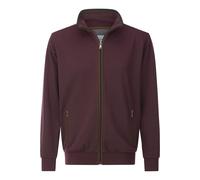 Sweatjacke BABISTA "Sweatjacke DEOLEZZI", Damen, Gr. M, rot (dunkelrot), Obermaterial: 50% Baumwolle CO. 25% Polyester COOLMAX PES(Coolmax). 25% Viskose CV., Sweatjacken Sweatjacke (96323011-M) dunkel