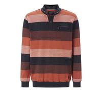 Sweatshirt BABISTA "Sweatshirt FLAGIORESTI", Herren, Gr. XXL, orange (orange gestreift), Obermaterial: 100% Baumwolle CO., Sweatshirts Sweatshirt (88297027-XXL) orange gestreift