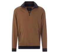 BABISTA Regular Fit Sweatshirt Zipbraun, Einfarbig