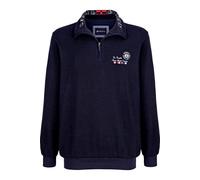BABISTA Regular Fit Sweatshirt Zipdunkelblau, Einfarbig