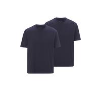 BABISTA Regular Fit T-Shirt Rundhals Doppelpack dunkelblau, Einfarbig