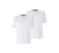 BABISTA Regular Fit T-Shirt Rundhals Doppelpack weiss, Einfarbig