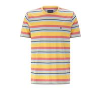 BABISTA Regular Fit T-Shirt Rundhals gelb, Gestreift