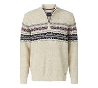 Troyer BABISTA "Pullover DIALARI" Gr. L, weiß (wollweiß gemustert) Herren Pullover (60708647-L) wollweiß gemustert