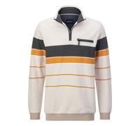 BABISTA Regular Fit Troyer weiss, Gestreift