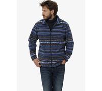 BABISTA Regular Fit Sweatjacke dunkelblau, Gestreift