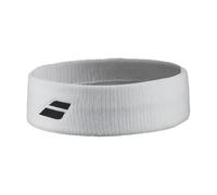 Babolat - Sport-Stirnband Unisex-Modell, Einheitsgröße, Farbe Weiß, Elastisches Material, Leicht und Bequem, Optimale Absorption, Perfekter Halt der Haare