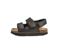 BABUNKERS Family Leder-Sandalen in Schwarz - Größe 24 | Kindersandalen