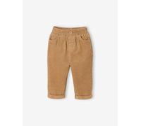 Baby Cordhose mit Dehnbund karamell Gr. 68 von vertbaudet