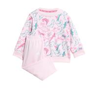 Baby French Terry Trainingsanzug adidas Seasonal Essentials Adiraptor Rosa 3/6 Monate