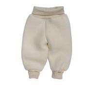 Engel Natur Babyhose Bio-Merinowolle Fleece, 100% Schurwolle, Nabelbund, natur, Gr. 50/56