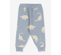 Baby Hose mit Dinosaurier-Motiven, Dehnbund, Bio-Baumwolle Konges Sløjd grau Gr. 68 von Konges Slojd