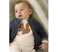 Baby Jeanshemd blau Gr. 80 von vertbaudet