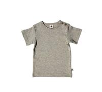 Baby Kinder Kurzarmshirt Bio-Baumwolle T-shirt "Leela Cotton" Beige-Melange 116