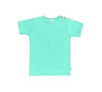 Baby Kinder Kurzarmshirt Bio-Baumwolle T-shirt "Leela Cotton" türkis 98-104