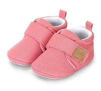 Sterntaler Baby Unisex Krabbelschuhe Baby Babykrabbelschuh uni - Krabbelschuhe Baby - mit rutschfester Sternensohle - rosa, 19/20 (12-18 Months)
