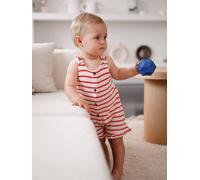 Baby Kurzoverall aus Strick rot Gr. 74 von vertbaudet