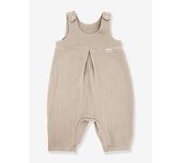 Baby Kurzoverall mit Trägern maximo, Bio-Baumwolle beige Gr. 74/80