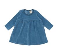Baby Langarmkleid GOTS zertifiziert, blau, Bio-Baumwolle, weich & bequem - Walkiddy 74
