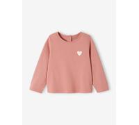 Baby Langarmshirt BASIC rosenholz Gr. 74 von Vertbaudet
