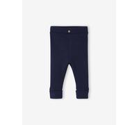 Baby Leggings, Beinlänge verstellbar BASIC blau Gr. 50 von Vertbaudet