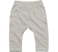 Baby Leggings gestreift (white/heather grey melange 6-12 Monate)