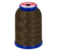 Baby Lock Metallic Bauschgarn 1000m (gold-schwarz)