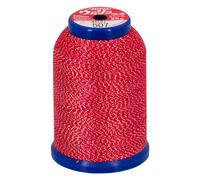 Baby Lock Metallic Bauschgarn 1000m (rot-silber)
