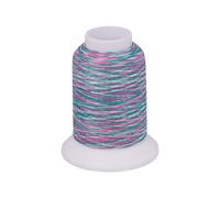 Baby Lock Multicolor Bauschgarn 1000m rosa-grün-weiß (0,91 € pro 100 m)