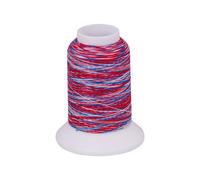 Baby Lock Multicolor Bauschgarn 1000m rot-blau-weiß (0,91 € pro 100 m)