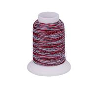 Baby Lock Multicolor Bauschgarn 1000m schwarz-rot-weiß (0,91 € pro 100 m)