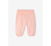 Baby Mädchen Hose aus Twill rosa Gr. 56 von Vertbaudet