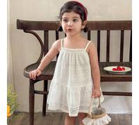 Baby Mädchen Strickkleid mit figurbetontem Schnitt und legerem Camisole-Kleid
