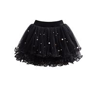 Baby Mädchen Tüllrock Set Tütü Bunt Tutu Rock Prinzessin Minirock Regenbogen