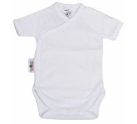 Baby Plus Schröders Wickelbody 1/4 Arm weiß 62/68