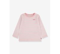 Baby Ringelshirt Levi's Kids rosa Gr. 62 von Levis Kid's