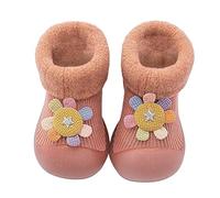 Baby Schuhe Lauflernschuhe Hausschuhe Krabbelschuhe Winter Babyschuhe Rutschsocken Outdoor Stoppersocken Sockenschuhe Hüttenschuhe Kinder Barfußschuhe 1 Jahr Winterschuhe Shoes 12-18 Months
