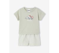 Baby-Set aus T-Shirt & Shorts HELLO KITTY grün Gr. 92/98