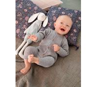 Baby-Set: Jäckchen & Hose, Strick grau Gr. 62 von vertbaudet