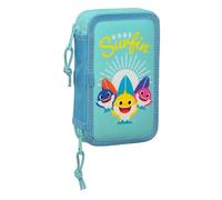 Safta Baby Shark Surfing Pencil Case Blau Mann (Herstellerartikelnummer: 412360854)